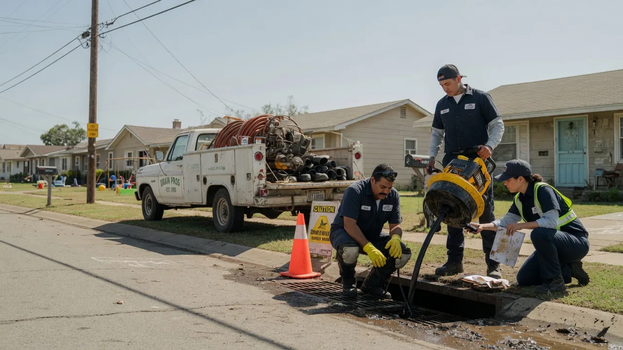 Drain Cleaning in Charlotte, TX near me